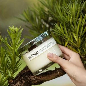 Alta calidad al por mayor de larga duración regalo de cumpleaños para el hogar Diy hecho a mano perfumado hecho a mano cristal perfumado velas de lujo - Product Image 5