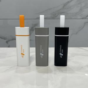 Kotak Obat Plastik Portabel Tiga Sekat MOQ Rendah, Kotak Penyimpanan Pil Rumah Tangga Anti Lembab, Cocok untuk Lansia - Product Image 2