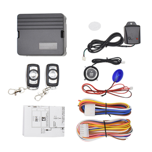 Système d'alarme de sécurité antivol pour voiture avec télécommande, verrouillage centralisé et détection de vibrations - Product Image 1
