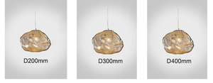 Lampada a Sospensione a Forma di Nuvola in Vetro Moderna di Lusso E27 Lampadario per Villa Casa Bar Ristorante Luce Decorativa - Product Image 2