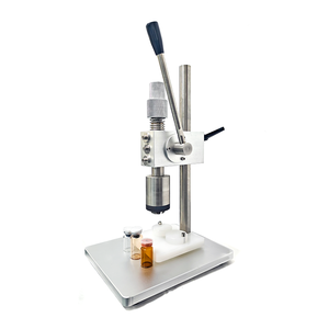 ماكينة تغطية شبه آلية للزجاجات الفموية والفقاقيع الصغيرة/ماكينة تغطية وإغلاق الفقاقيع المكشكشة/ماكينة تغطية الفقاقيع بسعر رخيص - Product Image 1