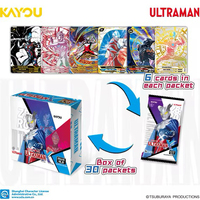 Cartes à collectionner authentiques Kayou Ultraman, impression haute définition, carton durable, idéal pour les cadeaux et la revente