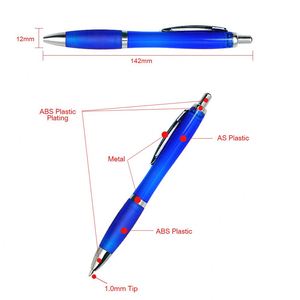 Stylo Bille Promotionnel Pas Cher, Cadeau Publicitaire, Stylo à Bille Personnalisé avec Logo Imprimé, Stylo Bille en Plastique en Forme de Gourde pour Hôtel - Product Image 4