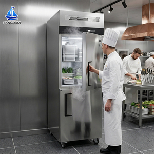 Refrigerador Comercial Vertical com Economia de Energia, Design de Quatro e Seis Portas, Ideal para Armazenamento em Restaurantes e Supermercados - Product Image 2