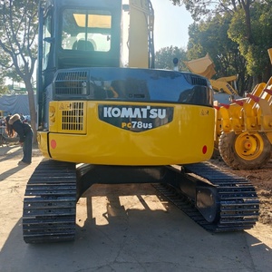 บริการขนส่งฟรีสำหรับโครงการขนาดเล็กที่ใช้งานน้อย รถขุดตีนตะขาบโคมัตสึ PC78US มือสอง ขนาด 7 ตัน - Product Image 2
