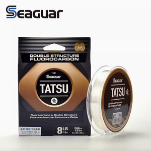 100% línea de pesca de fluorocarbono Seaguar TATSU línea de carpa de alta calidad transparente mosca río lago corriente pesca flotante flotabilidad - Product Image 3