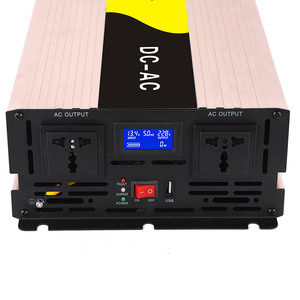 Inversor de Onda Sinusoidal Pura Repu de 2000W, 4000W Pico, 12V 24V 48V a 220V 110V Monofásico para Autocaravanas, Coches y Camping - Product Image 3