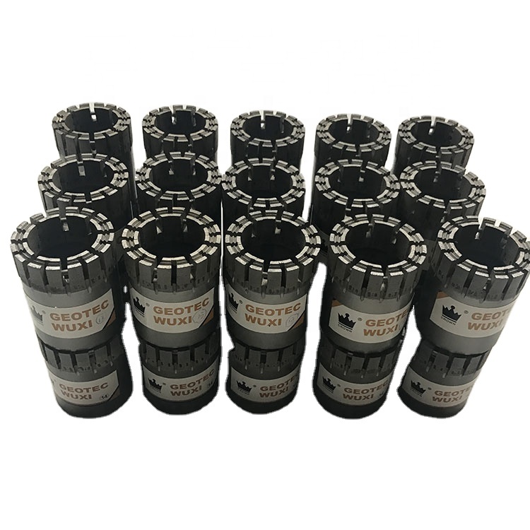 NQ HQ T6 76/T6 86/T6 101/T6 116/T6 131/T6 146 16 мм с турбонаддувом, пропитанные алмазные сверла с твердым камнем