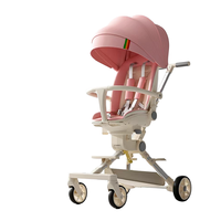 Vente chaude petit pliable plusieurs couleurs bébé landau et pare-chocs plat auvent parapluie bébé poussette