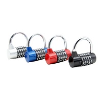 Cadenas de sécurité de pointe XMM-8057 à 5 chiffres en alliage de zinc, à combinaison réinitialisable, pour salle de sport, code de sécurité tendance
