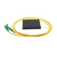Módulo de caja ABS PLC Tipo de divisor óptico 2,0mm 3,0mm Divisor de fibra óptica 1*6 1*8 1*16 Caja de ABS Divisor PLC