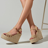 Sandales pour femmes et dames en gros directement de l'usine, sandales à enfiler tendance, sandales de créateurs pour femmes