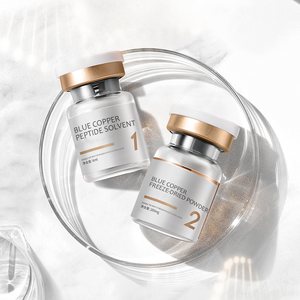 Sérum Coreano Antienvelhecimento e Reparador com Peptídeos de Cobre Liofilizado de Marca Própria, Ampola Facial Coreana Redutora de Poros para o Rosto - Product Image 5