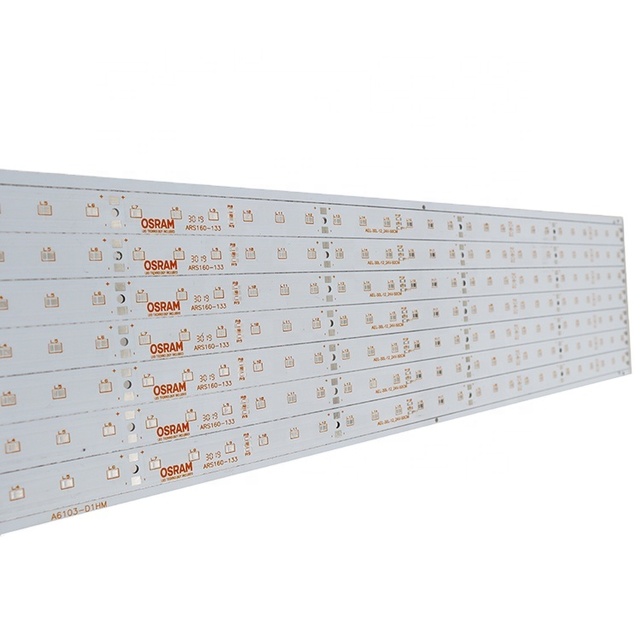 Long strip 2835 5050 led bare pcb board with high quality metal core sheet for T5 T8 lights in blank pcb board