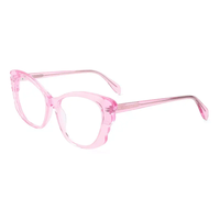 Montures optiques légères et confortables pour femme, design papillon, matériau en acétate durable, montures optiques pour un usage quotidien