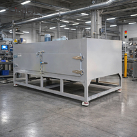 Four de séchage industriel à température moyenne pour plaques de surface solide de 12 mm, application de peinture électrostatique en poudre, chaleur uniforme