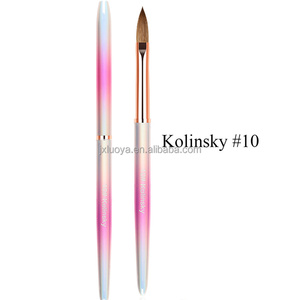 <span class=keywords><strong>Mejor</strong></span> <span class=keywords><strong>Pincel</strong></span> Profesional Kolinsky <span class=keywords><strong>para</strong></span> <span class=keywords><strong>Uñas</strong></span> Acrílicas y Nail Art Kit de Pinceles Acrílicos Rosados <span class=keywords><strong>para</strong></span> Uso Cosmético - Product Image 3