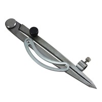 Offre Spéciale l'industrie du bois classifié jauge d'espacement marquage mousquetons dessiner des boussoles en acier au carbone tête bord tondeuse outils en cuir