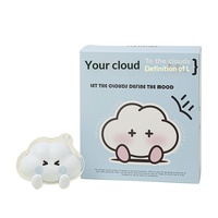 XINYANFORVER Adorable Ornement de Voiture en Gypse en Forme de Nuage pour Grille d'Aération, Diffuseur d'Arômes à Évaporation Naturelle, Décoration de Voiture Haut de Gamme