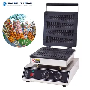 Commercial belge 4 bâtons arbre de Noël Mini électrique arbre sucette gaufrier machine sucette bâton gaufrier sucette gaufre modèle