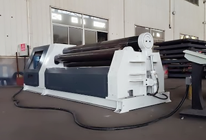 High Accuracy 6mm Thickness Stainless Steel 4 Rolling Plate Metal <b>Bending</b> <b>Machine</b> for Aluminum Stainless Steel - Product Image 4