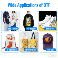 Jetpal Philippines Entrepôt 24in Dtf Imprimante Machine d'impression Xp600 pour tous les T-shirt Tissu Sac Chapeaux Chaussures Puff Machine d'impression
