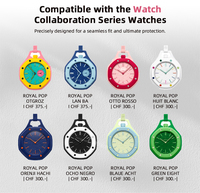 Produit le plus vendu 2026 : Étui de protection portable pour montre, coque intégrale en silicone anti-chute et anti-choc