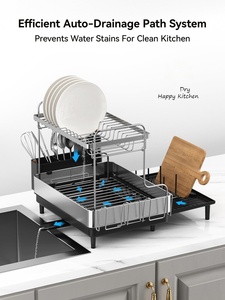 Kitchen Accessories Cutting Board Holder Drying <b>Rack</b> <b>Storage</b> Holders Dish Drainer <b>Rack</b> Tableware <b>Rack</b> - Product Image 2