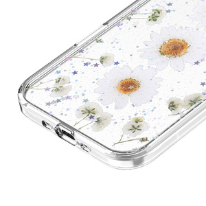 Funda de Teléfono Personalizada con Logotipo e Imágenes, Acrílico Transparente Impreso con Diseño de Margaritas, para iPhone 17 Air 16 15 14 13 Pro Max Plus, <span class=keywords><strong>Precio</strong></span> al por Mayor - Product Image 3