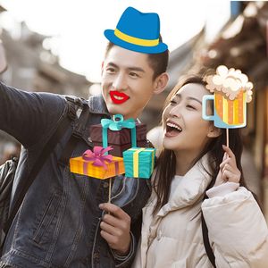 Fournitures <span class=keywords><strong>de</strong></span> décoration <span class=keywords><strong>de</strong></span> <span class=keywords><strong>fête</strong></span> des pères 28 pièces/ensemble accessoires photo décoration <span class=keywords><strong>de</strong></span> <span class=keywords><strong>fête</strong></span> thème anniversaire <span class=keywords><strong>de</strong></span> <span class=keywords><strong>papa</strong></span> accessoires <span class=keywords><strong>de</strong></span> cabine photo - Product Image 5