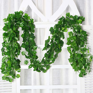Guirlande suspendue en <span class=keywords><strong>lierre</strong></span>, feuillage, fleurs, plantes artificielles en <span class=keywords><strong>lierre</strong></span> pour la maison, le jardin, le bureau, la décoration murale de mariage, <span class=keywords><strong>lierre</strong></span> vert artificiel - Product Image 6