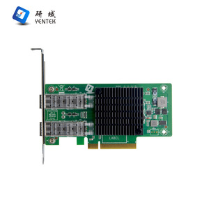 Tarjeta de Red de Fibra Óptica Yentek de 10 Gb PCIe x8 2 SFP Intel JL82599ES para Servidor y Escritorio - Product Image 3