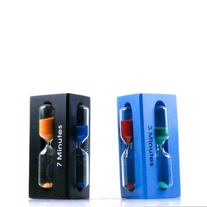 Minuteur à sable promotionnel 3, 5 et 7 minutes, 3 en 1, en résine - Product Image 2