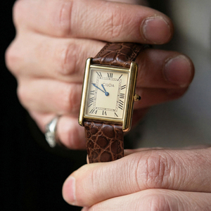 CILOA puede personalizar relojes cuadrados dorados para hombre, regalos de lujo nuevos, elegantes y de alta calidad, relojes de cuarzo impermeables. - Product Image 1