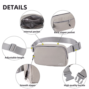 En todas partes, deportes al aire libre, caminar, correr, bandolera, cremallera, cintura, cinturón de nailon, bolsa para <span class=keywords><strong>mujeres</strong></span> y hombres con soporte para bolsa de caca para mascotas Dod - Product Image 4