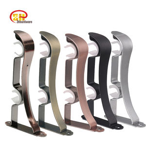 Nouveau support de <span class=keywords><strong>tringle</strong></span> à <span class=keywords><strong>rideau</strong></span> de couleur Vintage explosive support à <span class=keywords><strong>Double</strong></span> pôle prix épaissi support de fenêtre fixe - Product Image 6