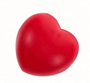 Pelota Antiestrés de PU con Forma de Corazón y Logotipo Personalizado, Juguete Promocional Suave para Aliviar la Presión - Product Image 3