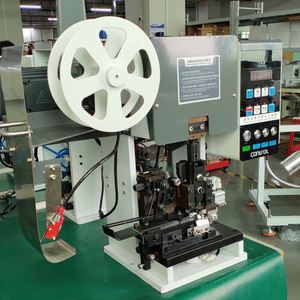CE Certificate High Class <b>Wire</b> Stripper <b>Crimper</b> Small <b>Wire</b> Contact Stripping Crimping Machine - Product Image 3