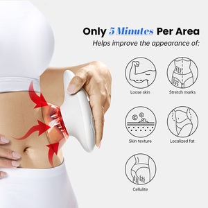 Luz roja portátil Pérdida de grasa Quema Terapia de vacío Tambor Masaje corporal Máquina reductora de grasa Masajeador de grasa del vientre - Product Image 3