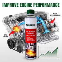 Nettoyant injecteur de carburant, additif pour système de carburant automobile, élimine les dépôts de carbone, économise l'essence, restaure l'atomisation
