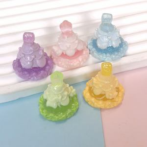 Kerstboom Miniaturen Sneeuw Scène Diy Decoraties Dorp Accessoires Miniatuur Ornamenten Knutselen Benodigdheden - Product Image 4