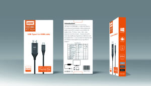 4k de usb-c a micro usb-hd <span class=keywords><strong>cable</strong></span> de tv teléfono móvil ordenador a tv <span class=keywords><strong>cable</strong></span> hd - Product Image 6