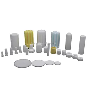 PE polietileno PTFE tubo de filtro sinterizado microporoso PE filtro sinterizado poroso plástico poroso filtro sinterizado tornillo de tubo de vela