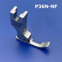 Pied presseur à aiguille pour fermeture éclair LEAGUE P36N-NF P36LN-NF, pied presseur simple face pour couture industrielle