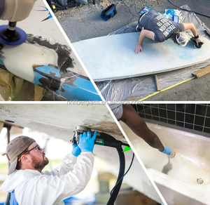 Tissu en fibre de verre enduit de silicone isolant thermique ignifuge durable coupe personnalisable tissu en maille de fibre de verre enduit de PTFE - Product Image 2