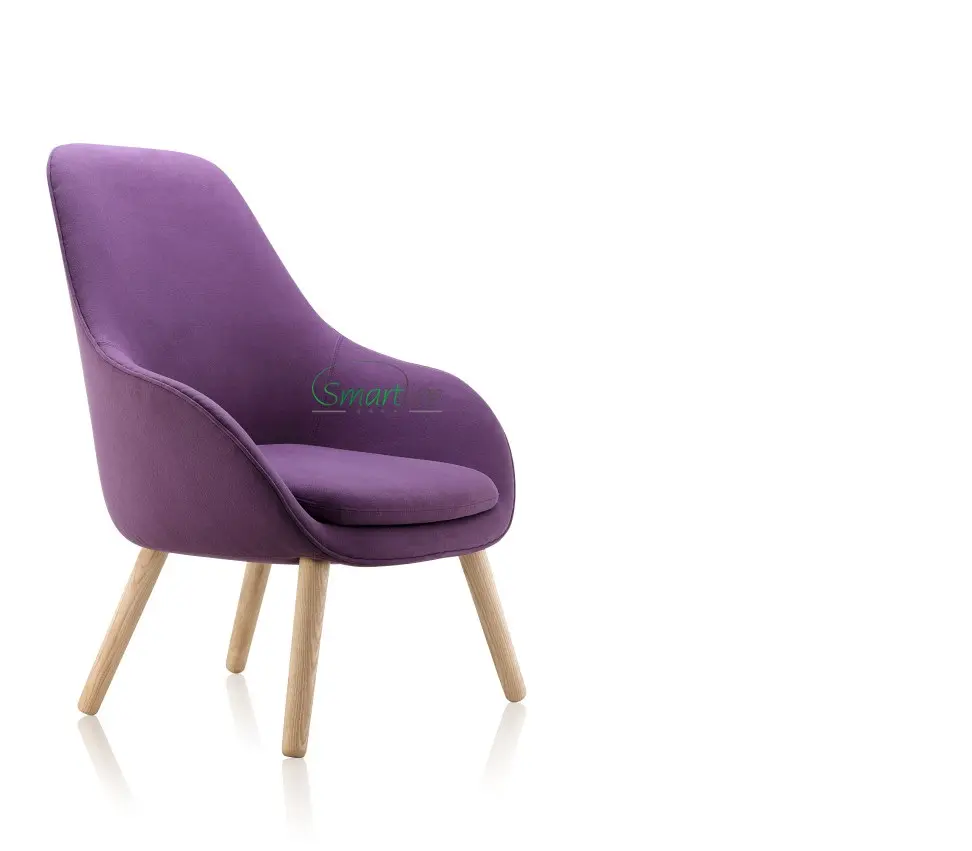 Удобное кресло Кофейня стул для отдыха с ножкой из ясеня