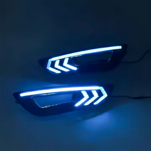 Feux de jour pour <span class=keywords><strong>FORD</strong></span> <span class=keywords><strong>Focus</strong></span> 2015-2018 Clignotant jaune Étanche - Product Image 3