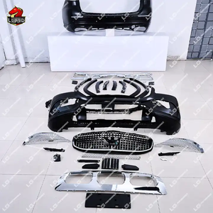 Actualización al kit de carrocería estilo MBH para Mercedes <span class=keywords><strong>GLS</strong></span> clase X167 GLS450 400 <span class=keywords><strong>350</strong></span> capó de motor de parachoques de coche de plástico - Product Image 6