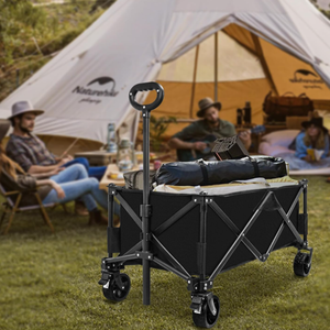 折りたたみ可能なステンレス鋼折りたたみワゴン全地形屋外ガーデンカートOEM対応 - Product Image 5