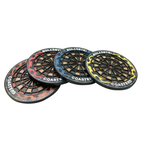 DINGZHUN Mini cible de fléchettes en PVC, accessoires décoratifs pour fléchettes, ensemble de <span class=keywords><strong>4</strong></span> pièces - Product Image 2